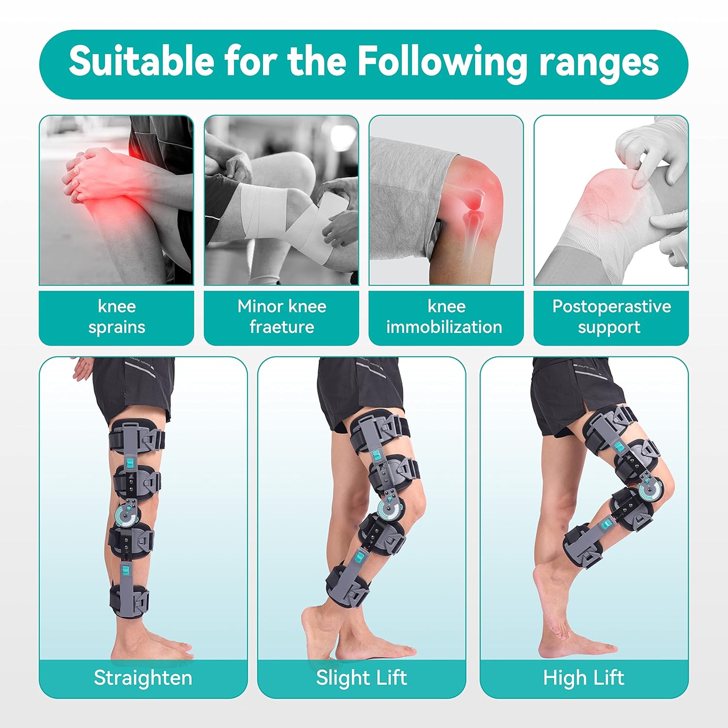 Hinged Post Op Knee Brace
