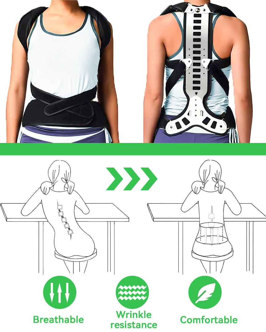 Adjustable Spine Posture Corrector for Back Support