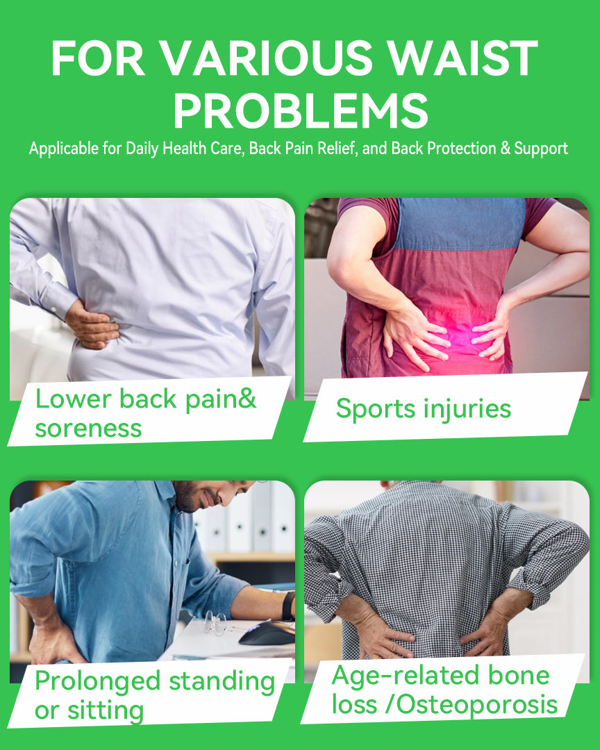 Back Brace for Lower Back Pain Relief, Lumbar Support Belt with 4 Steel Stays for Sciatica Herniated Disc, Adjustable Compression Waist Support for Heavy Lifting Men Women, Medium