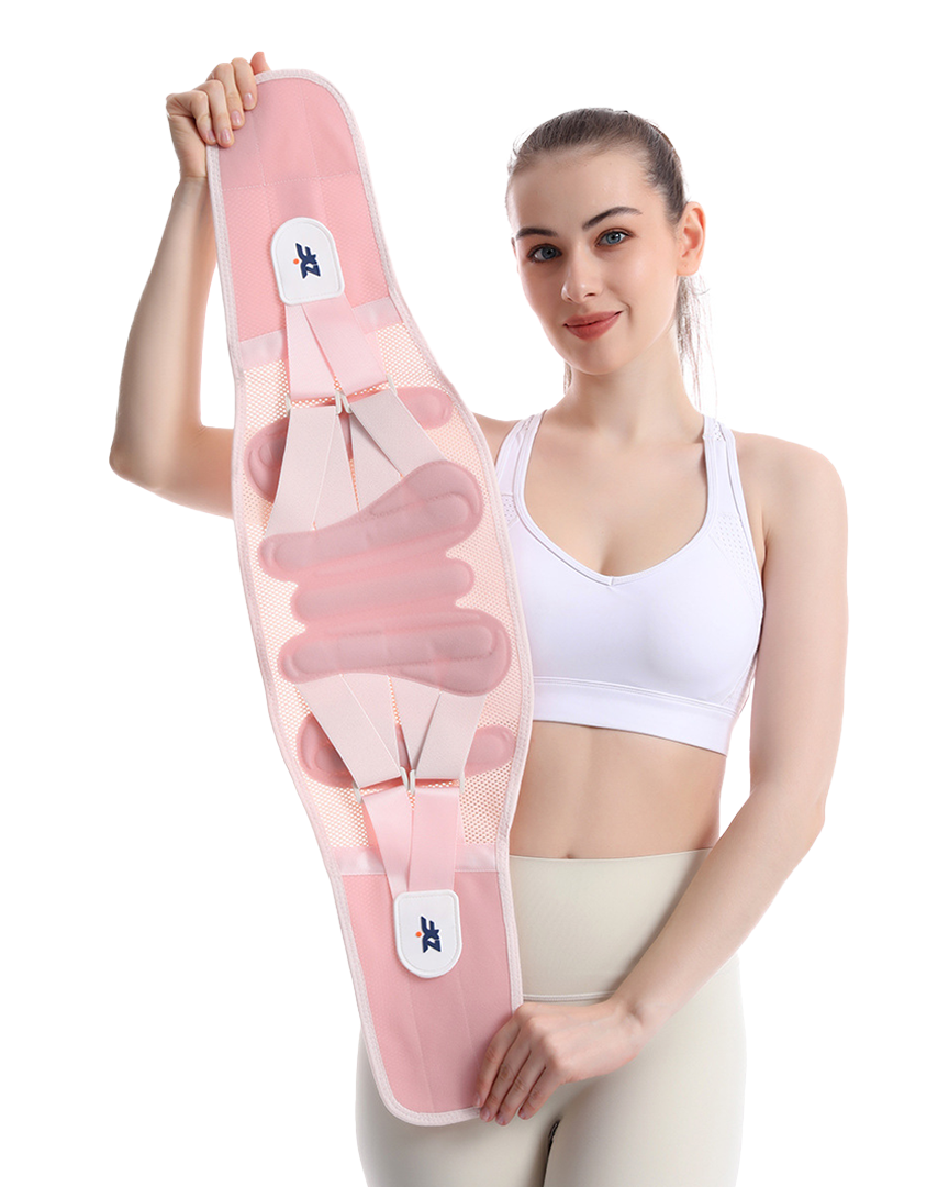 Back Brace for Lower Back Pain Relief with Adjustable Support Straps, Breathable Lumbar Support Belt for Sciatica and Herniated Disc, Compression Waist Trainer for Lifting, Work and Gym