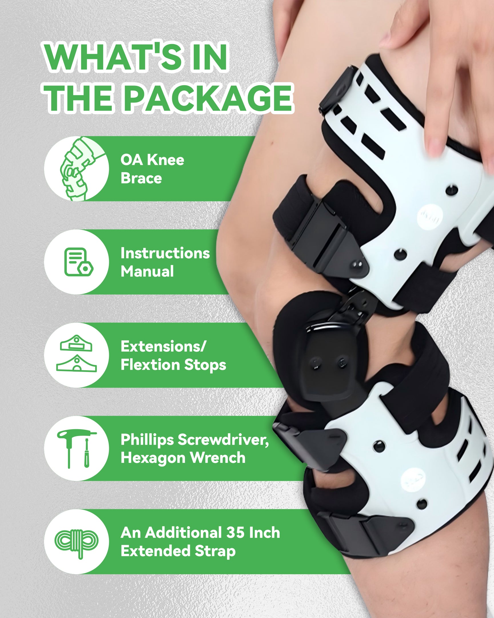 OA Unloader Knee Brace for Osteoarthritis