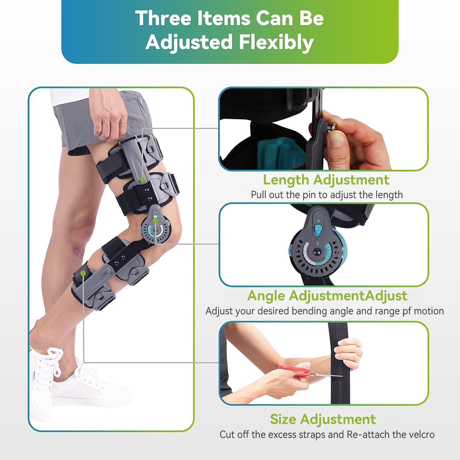 Hinged Knee Brace after Surgery