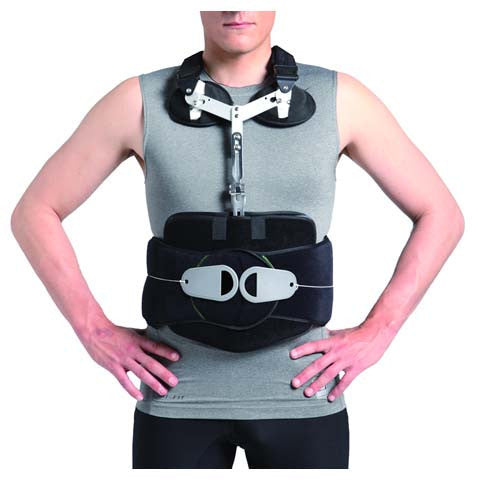 TLSO Thoracic Full Back Brace - Treat Kyphosis, Osteoporosis