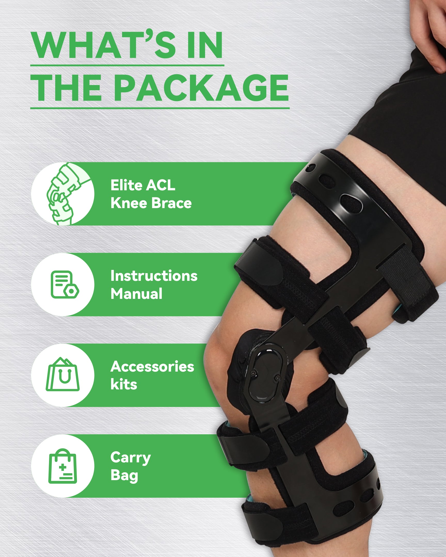 Functional ACL Knee Brace