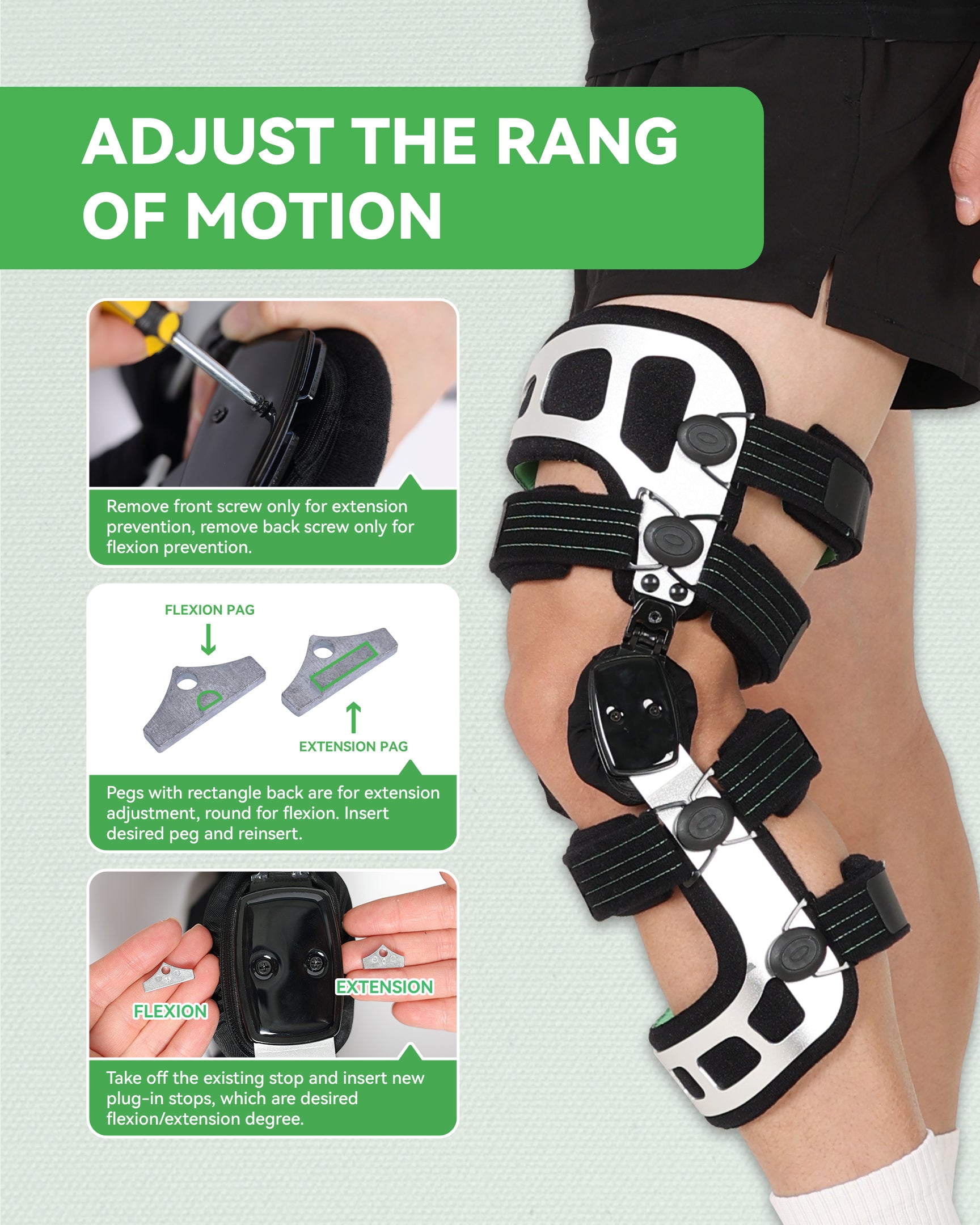 OA Unloader Knee Brace - Double Upright
