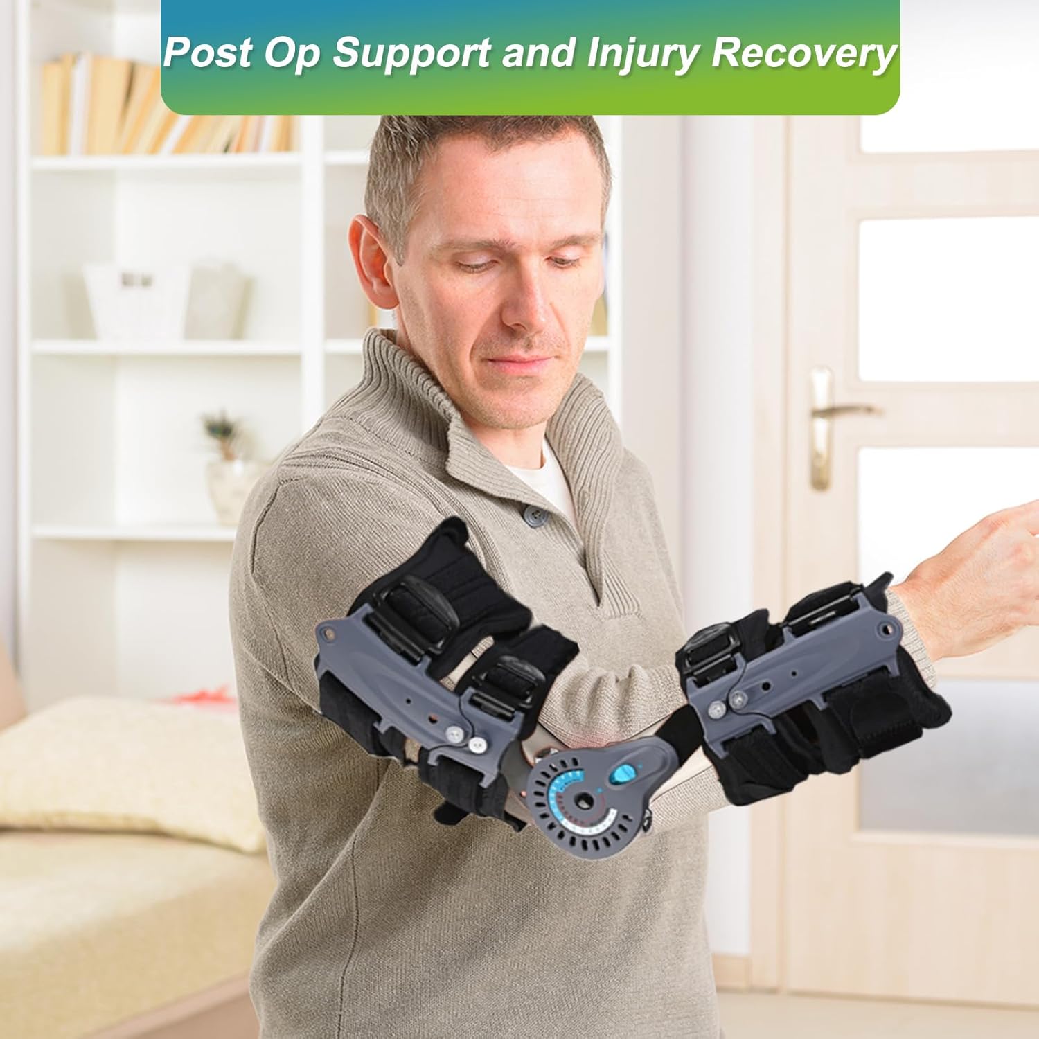 Hinged Post OP Elbow Brace