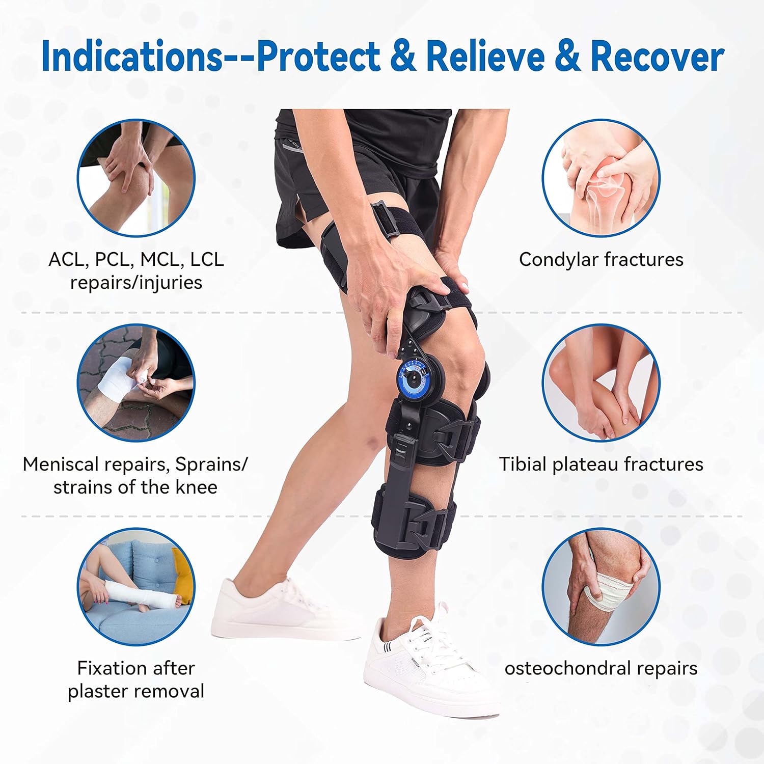 Hinged Post-op Knee Brace