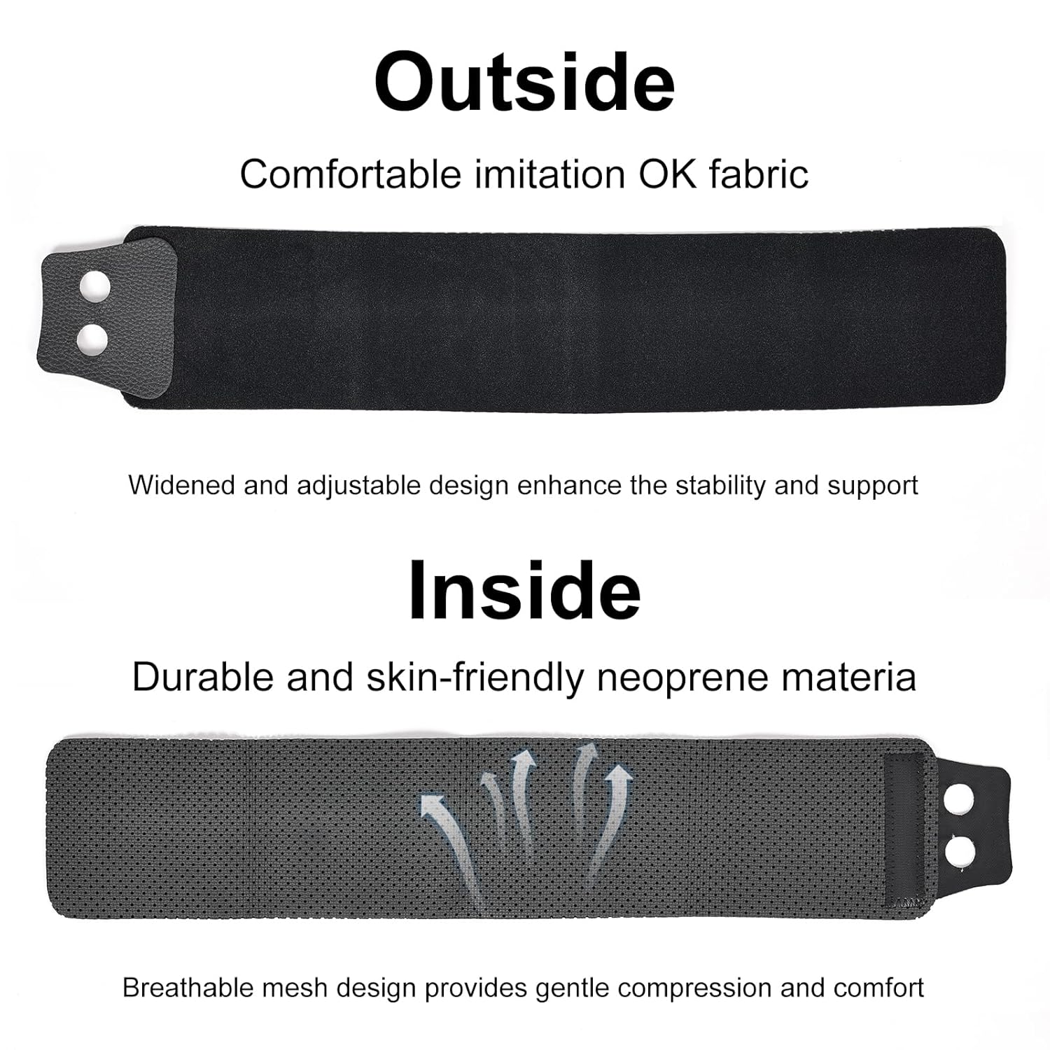 Knee Brace Anti-Slip Strap, Adjustable