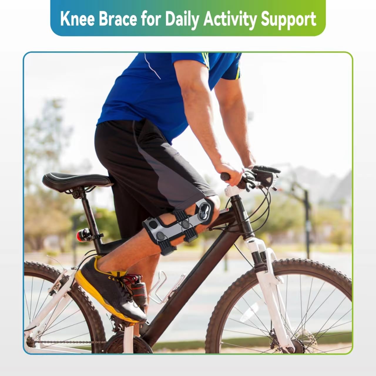 ACL Knee Brace, Support Recovery, Stabilize Knee for Ligament Sports Injuries