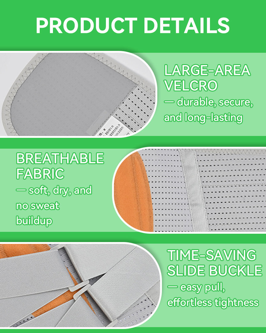 Back Brace for Lower Back Pain Relief, Lumbar Support Belt with 4 Steel Stays for Sciatica Herniated Disc, Adjustable Compression Waist Support for Heavy Lifting Men Women, Medium
