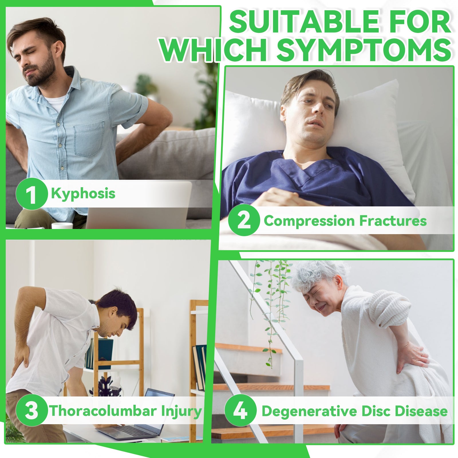 Hyper-X Jewett Back Brace, Hyperextension Spinal Orthosis for Compression Fractures, Post-Op Thoracic and Lumbar Support, Adjustable TLSO L0472 Spinal alignment Device, Unisex