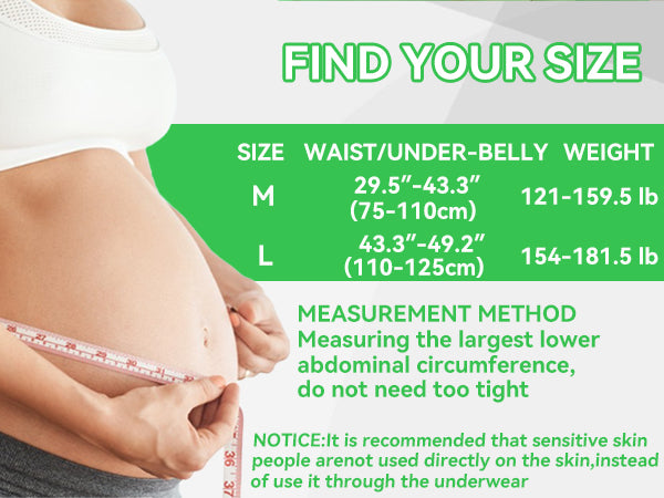 Maternity Belly Band for Pregnancy Support - Ergonomic Pregnancy Belt for Back, Pelvic & Hip Pain Relief - Breathable Abdominal Support Binder,Black