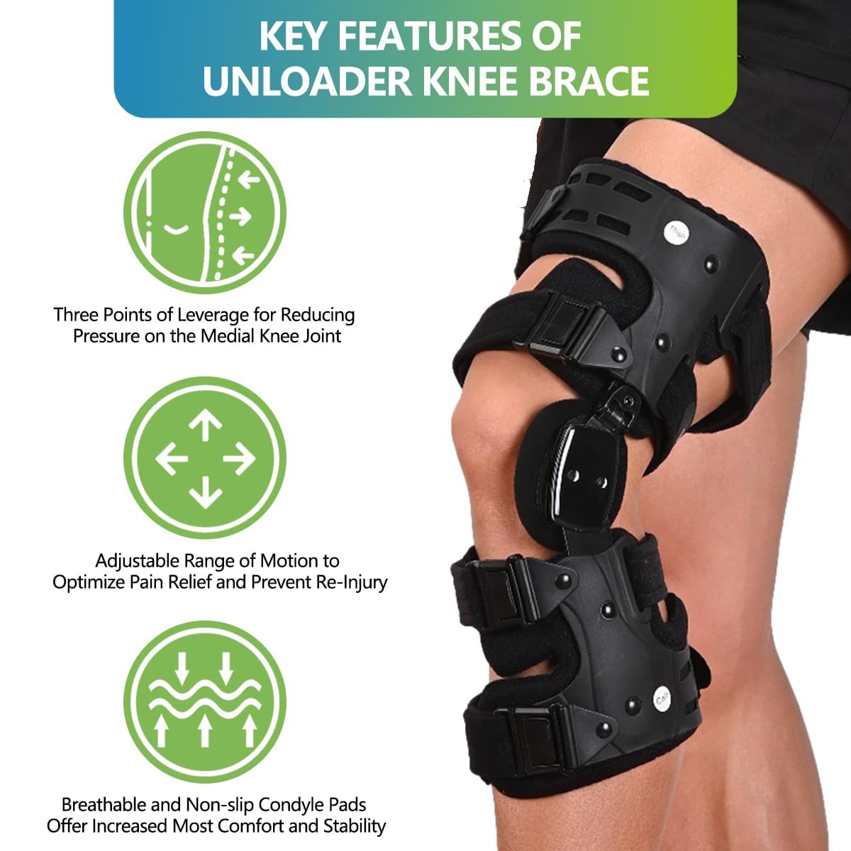 OA Unloader Knee Brace Osteoarthritis