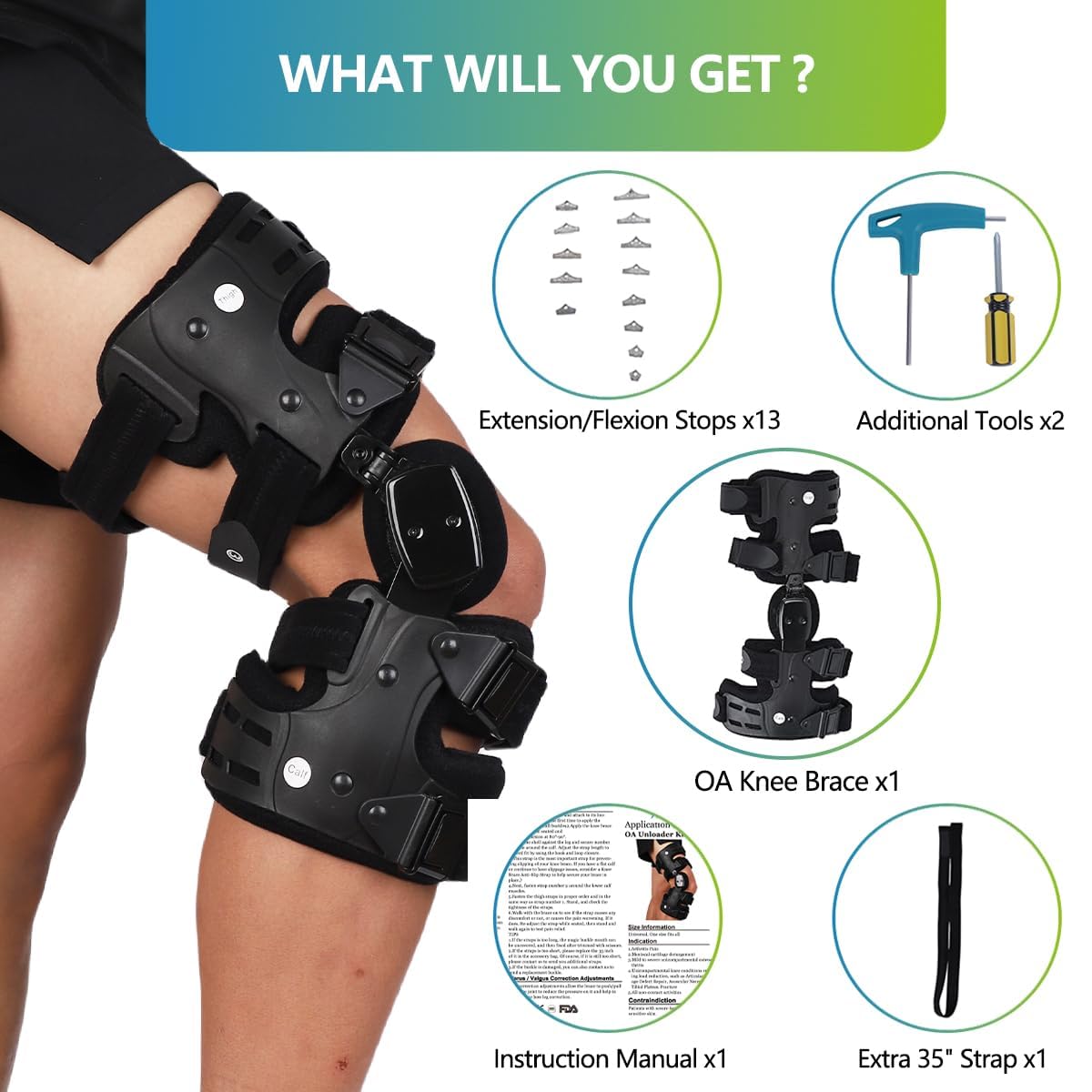 OA Unloader Knee Brace Osteoarthritis