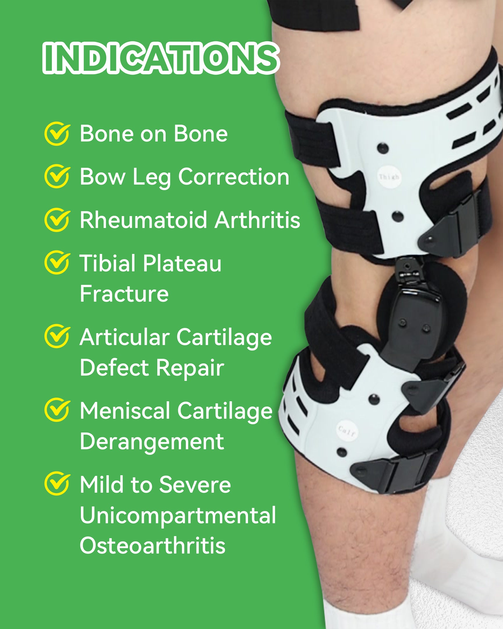 OA Unloader Knee Brace for Osteoarthritis