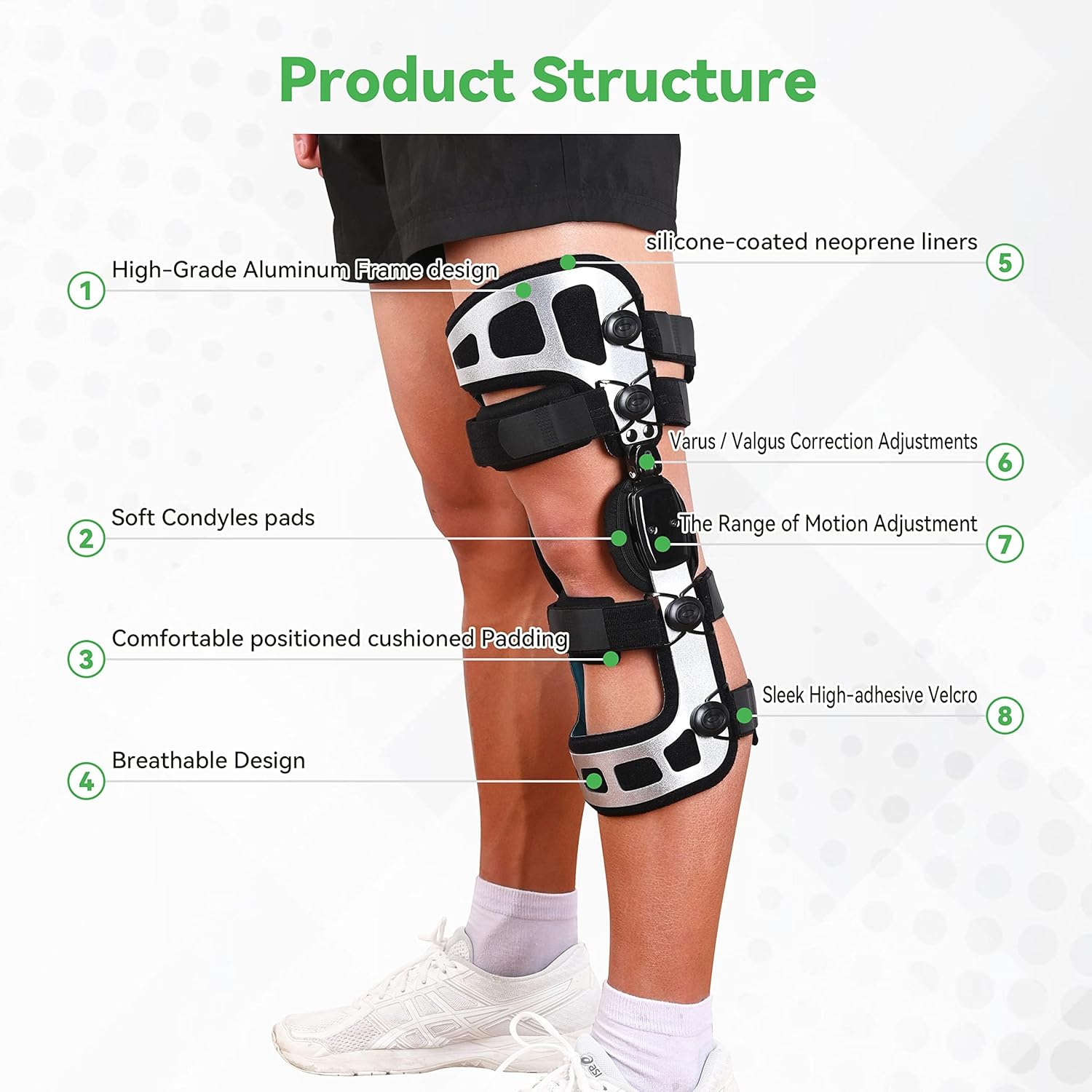 OA Unloader Knee Brace - Double Upright