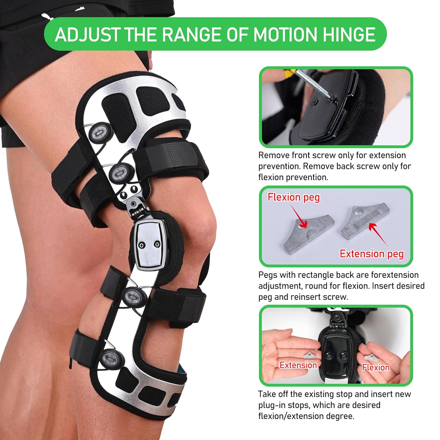 OA Unloader Knee Brace - Double Upright
