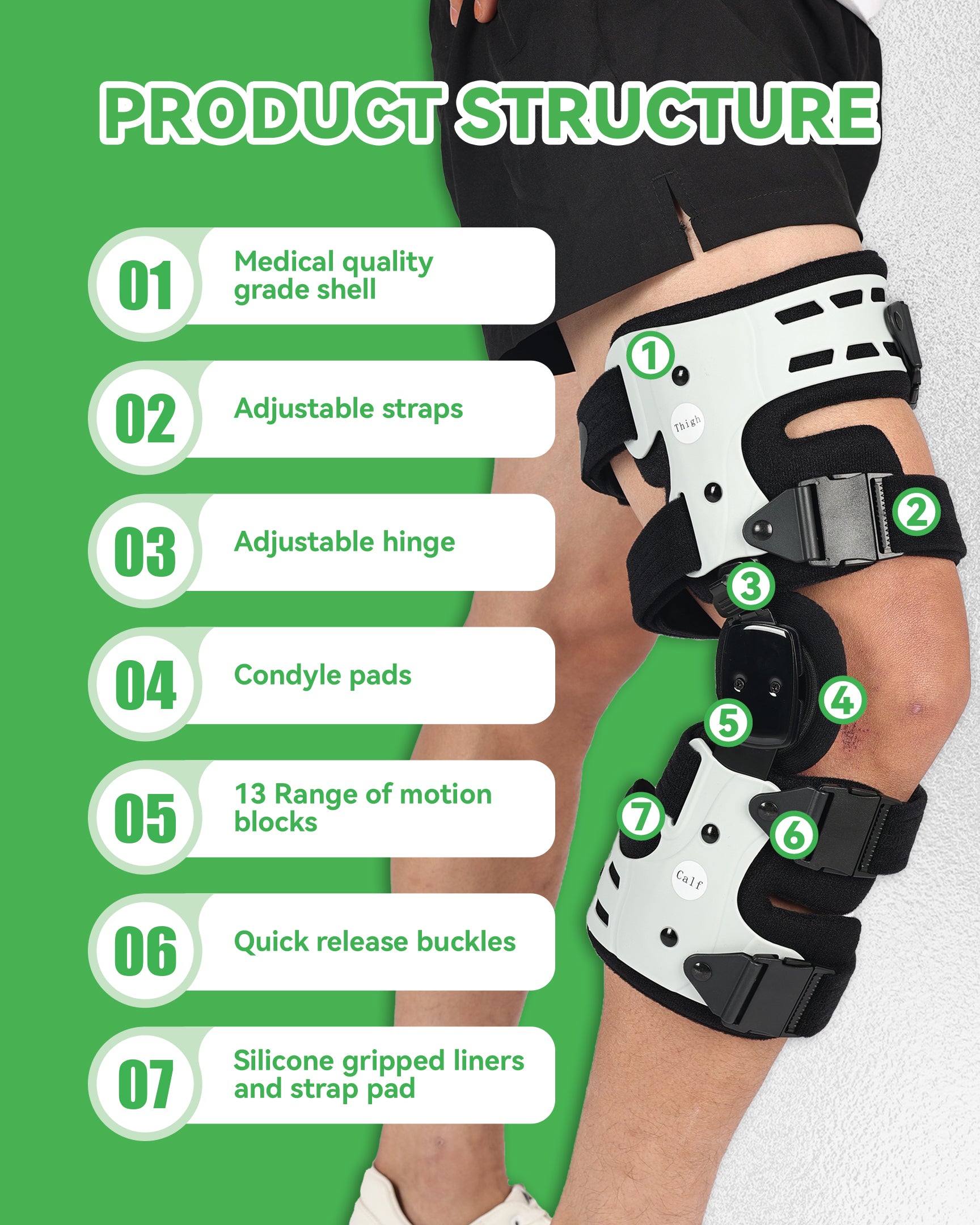 Osteoarthritis Unloader Knee Brace