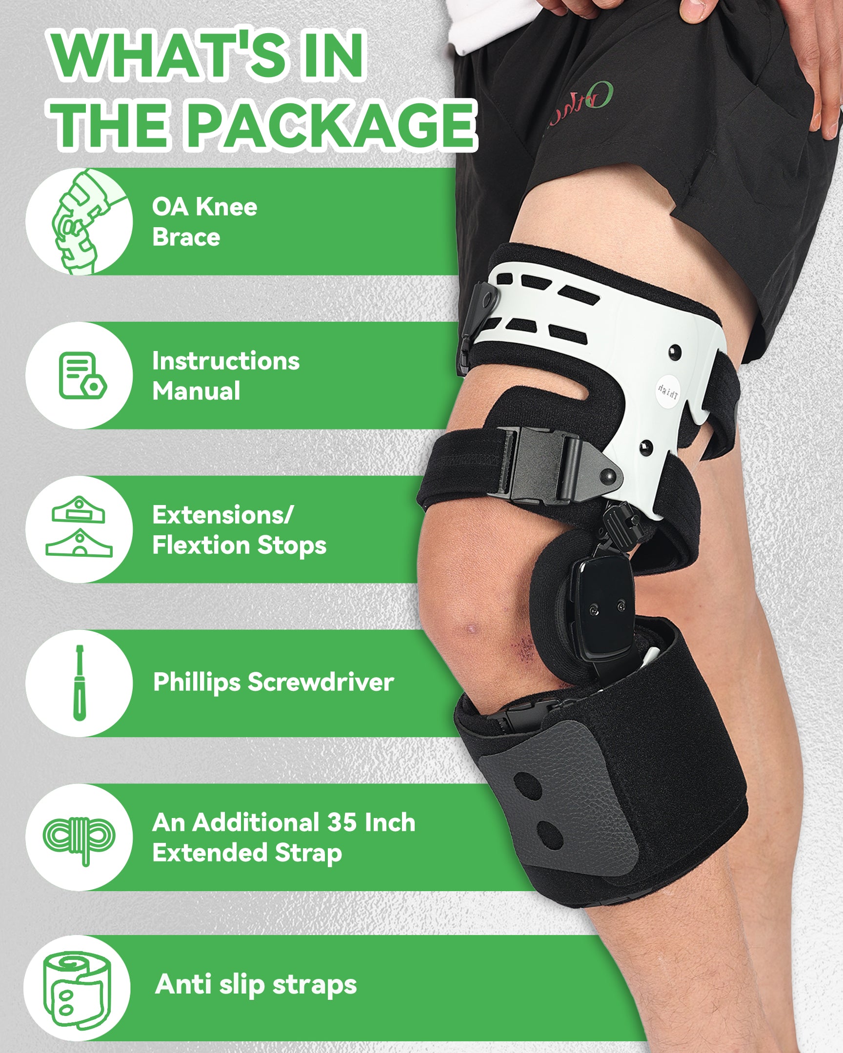 Osteoarthritis Unloader Knee Brace