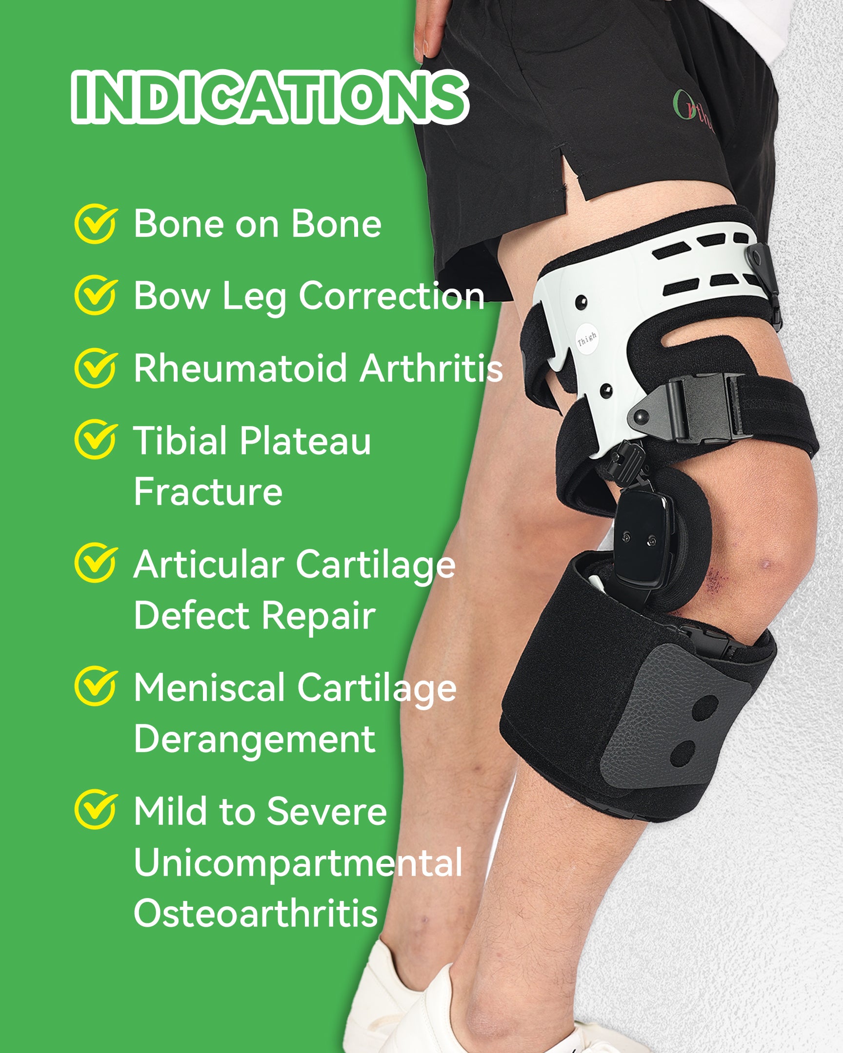 Osteoarthritis Unloader Knee Brace