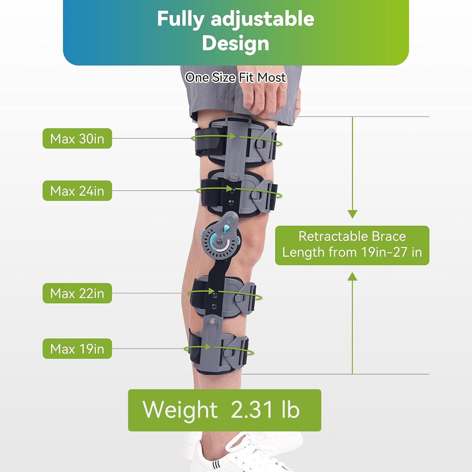 Hinged Knee Brace after Surgery