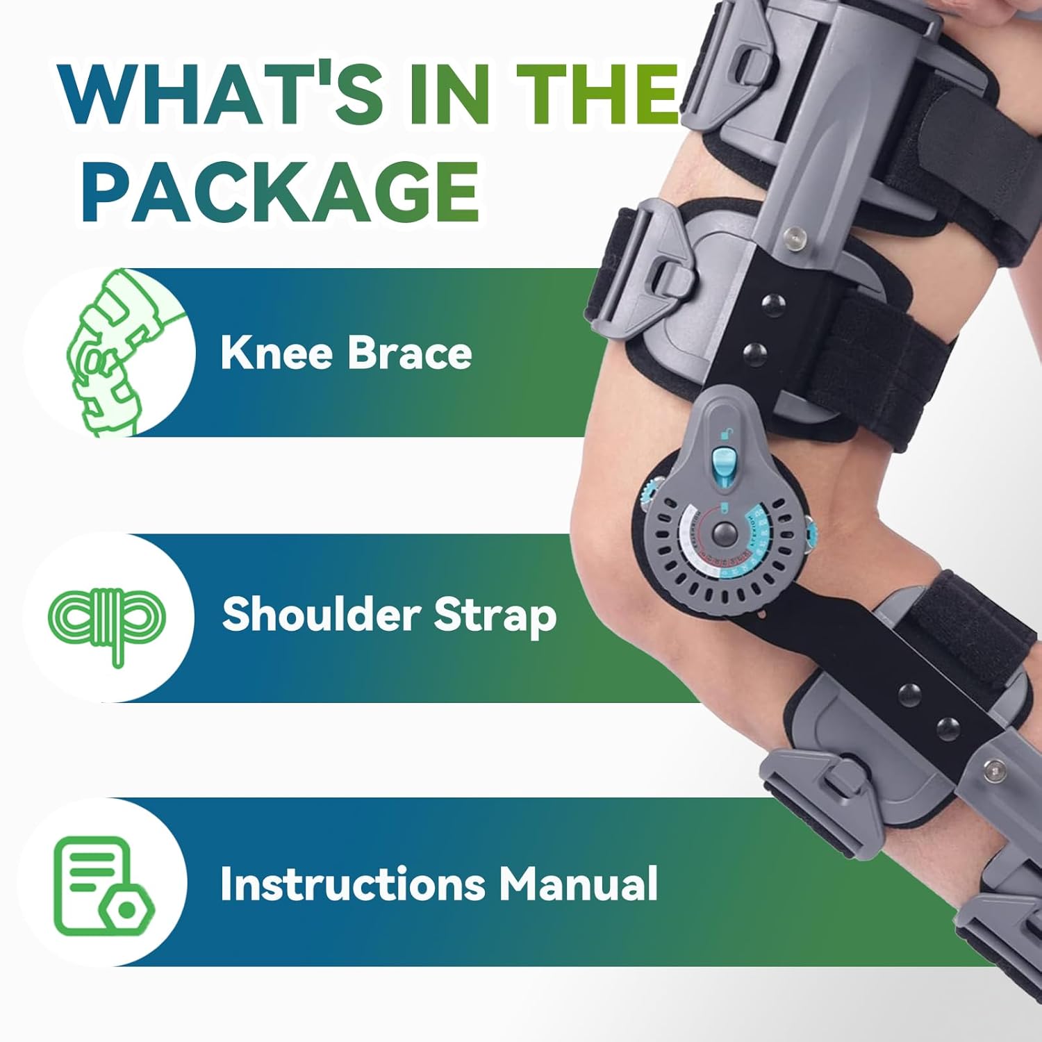Hinged Knee Brace after Surgery