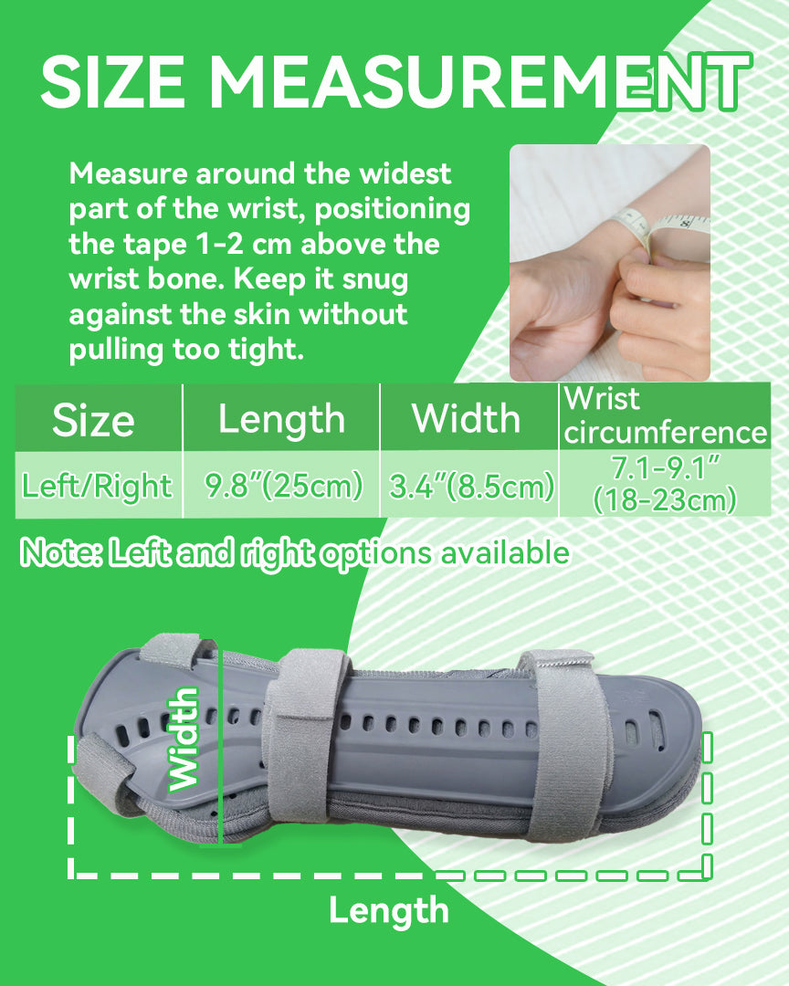 Orthomen Wrist Splint with Removable PE Protective Shell Splints, Forearm Support Brace with 4 Adjustable Velcro Straps for Carpal Tunnel, Sprains, Tendonitis & Arthritis Pain Relief, Breathable Hand Wrap