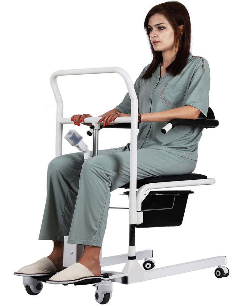 Orthomen Electric Patient Lift Transfer Wheelchair