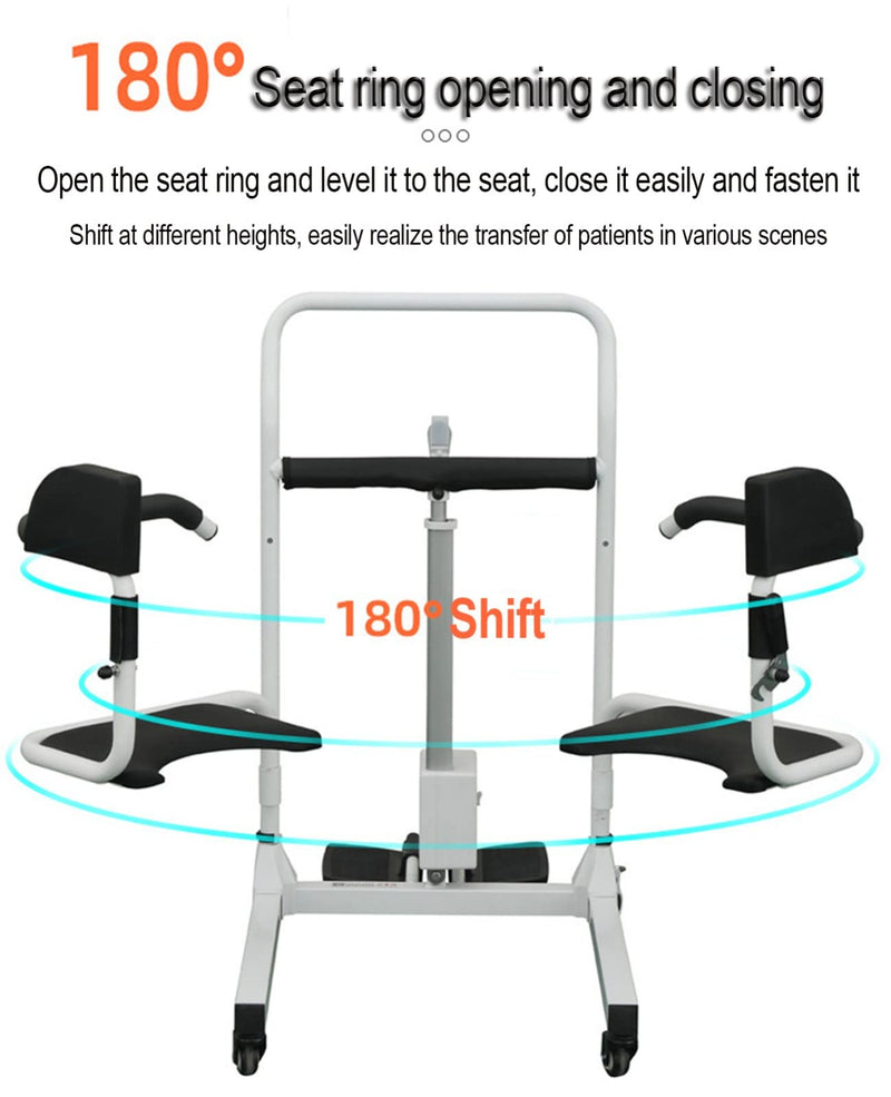 Electric Patient Lift Transfer Wheelchair