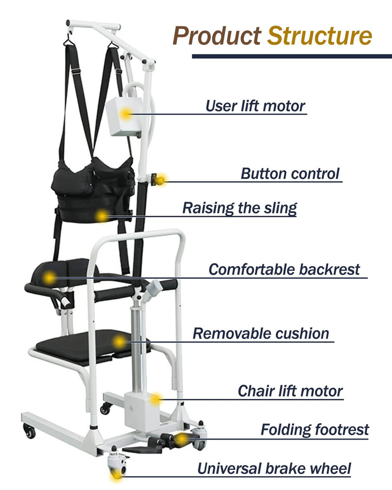 Hoyer Up Sit-to-Stand Patient Transfer Lift