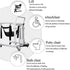 Patient Lift Transfer Chair (Electric, Portable)