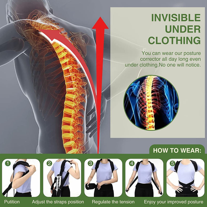 Posture Corrector Back - Lumbar and Spinal