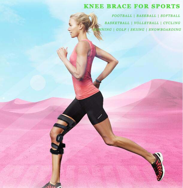 Functional knee brace - for acl/mcl/pcl/meniscus/ligament/sports