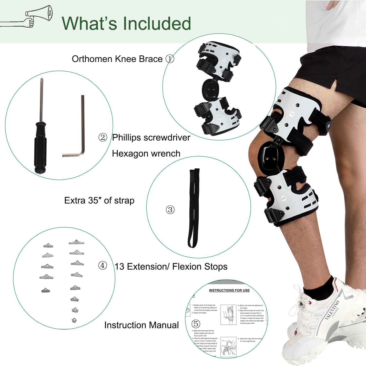 offloading knee brace