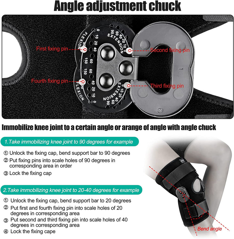 ROM Hinged Knee Brace