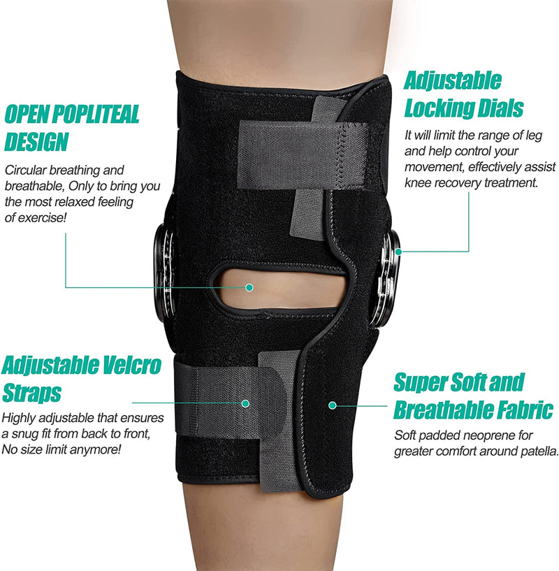 ROM Hinged Knee Brace