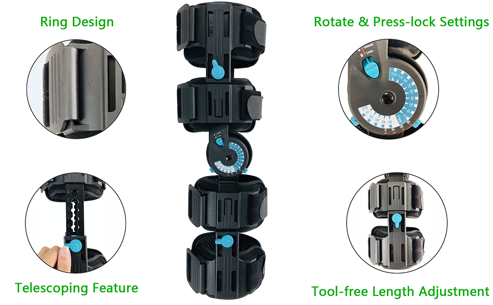 knee brace for Osteochondral repairs