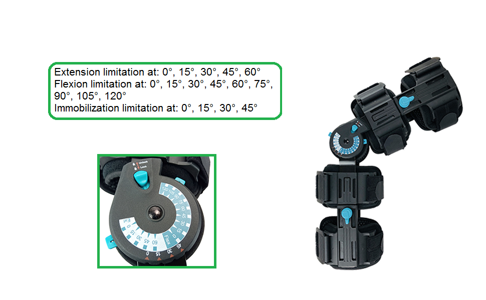 knee brace for Condylar fractures