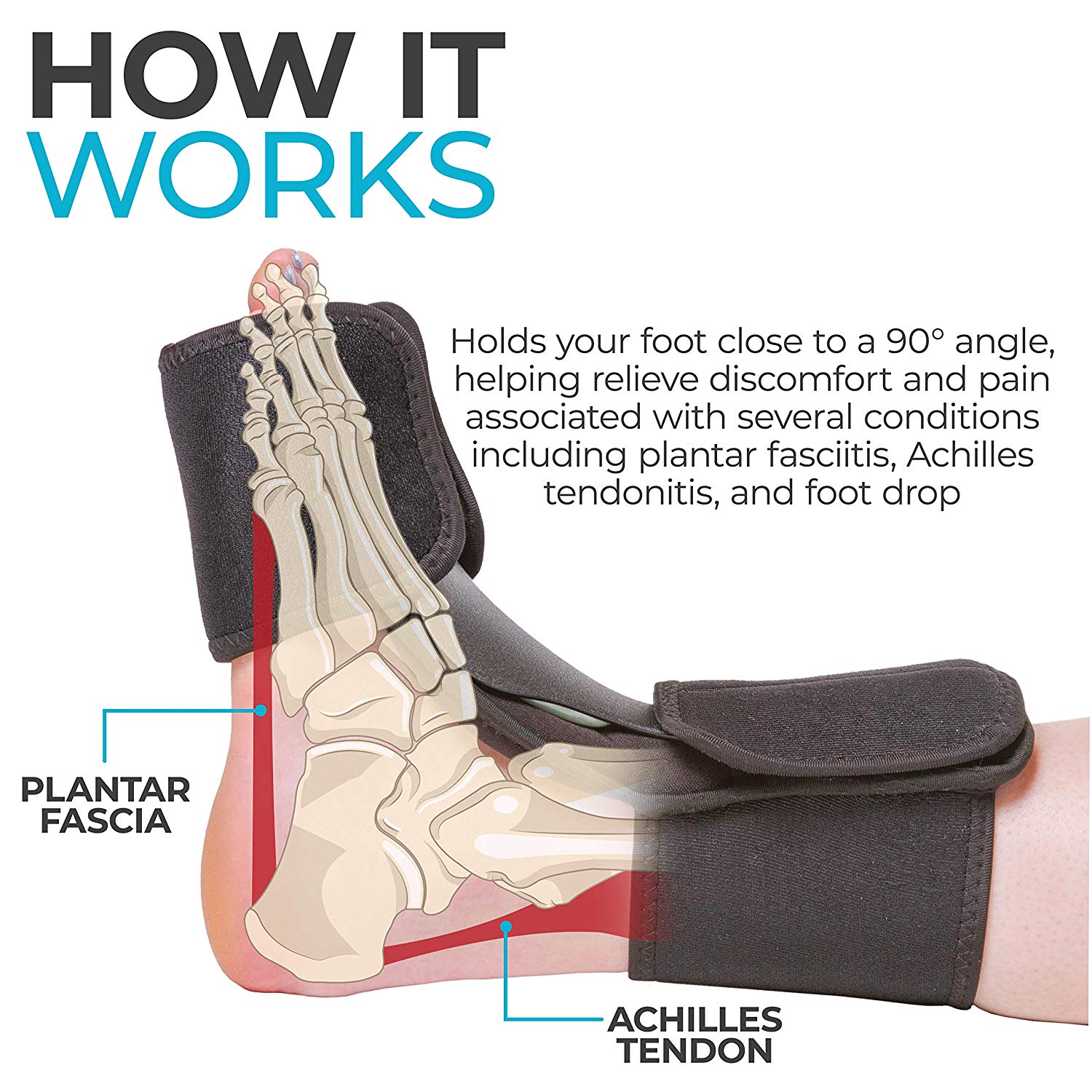 Night Splint for Plantar Fasciitis Pain