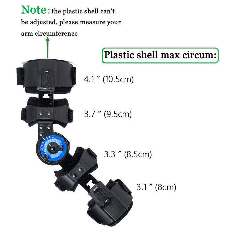 adjustable elbow brace