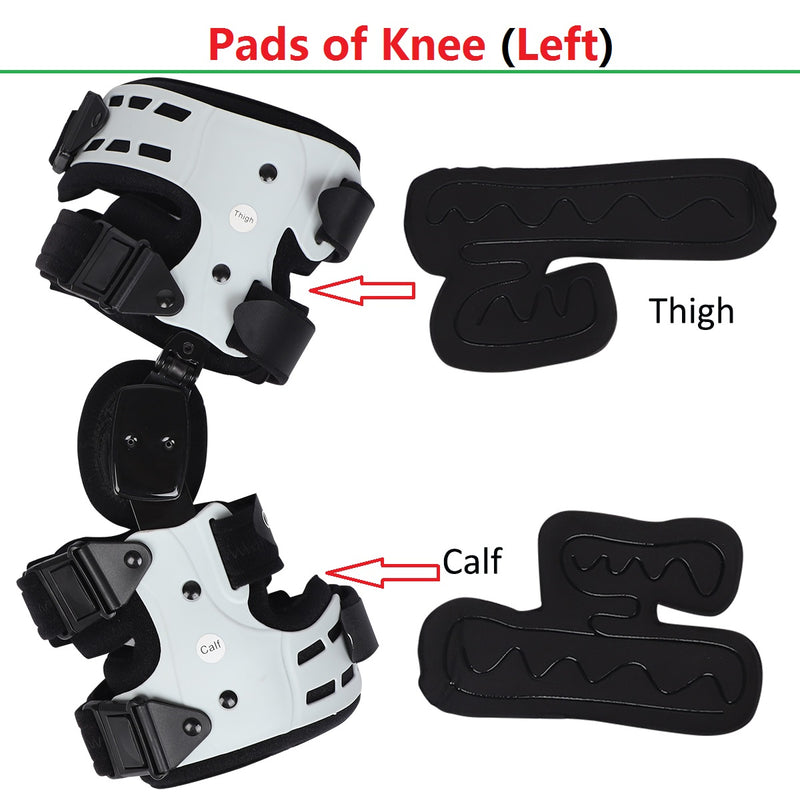 pads of unloader knee brace - left